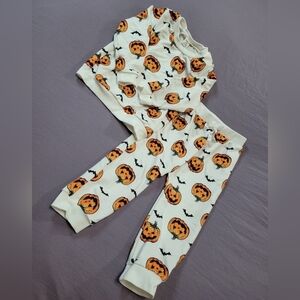 ✨️Kids 5/$40✨️ Halloween Pumpkin Toddler Tracksuit